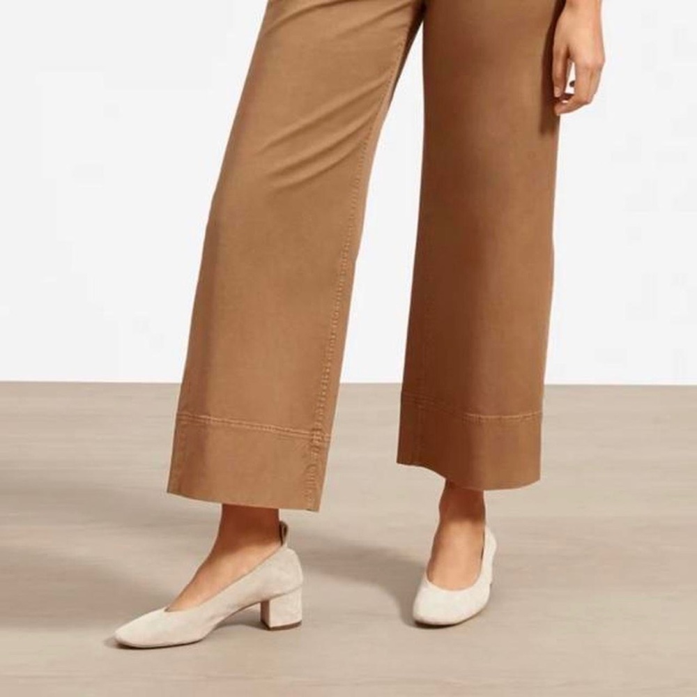Everlane everyday heels in suede